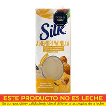 Bebida almendras SILK sin azúcar vainilla x946 ml