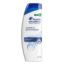 Shampoo HEAD & SHOULDERS limpieza renovadora x375 ml