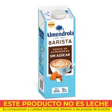 Bebida almendra ALMENDROLA barista x1000 ml