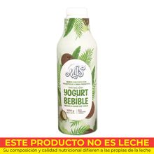 Yogurt MILS coco sin  lácteos bebible  x1000 ml