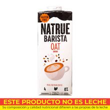 Bebida NATRUE BARISTA avena x1000 ml