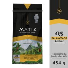 Café MATIZ ámbar molido x454 g