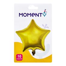 Globos MOMENTY 10" estrella dorada JARH3265-DO