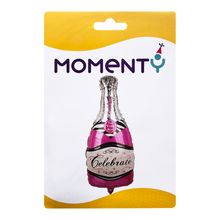 Globos MOMENTY botella fucsia pequeña JARH0500BF