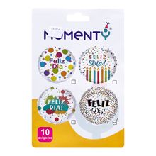 Globos MOMENTY 10" feliz día JARH3190P