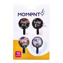 Globos MOMENTY 10" feliz día JARH3187-AZ