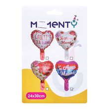 Globos MOMENTY 10" feliz día mamá JARH3262