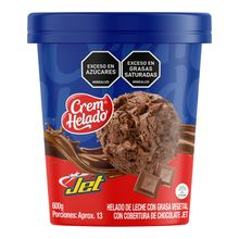 Helado CREM HELADO jet x600 g