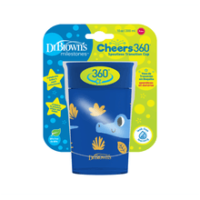 Vaso 10oz Cheers Azul Decorado