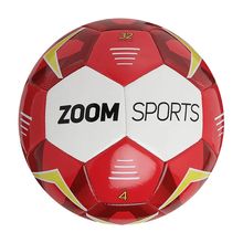Balón Zoom Fútbol Academy Quattro Rojo