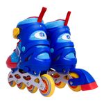 Patines-en-Linea-Aluminio-Azul-Rojo-Ajustables-35-38-Sonic-6