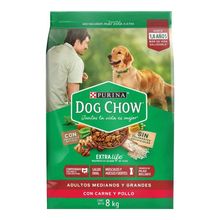 Alimento para perro DOW CHOW adultos razas medianos grandes x8000 g