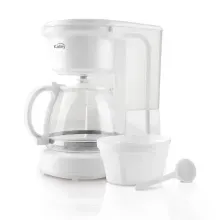 Cafetera Kalley 8 tazas K-CM100K Blanco