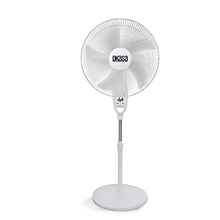 Ventilador Dkasa De Pedestal Recargable 18 Pulgadas Blanco