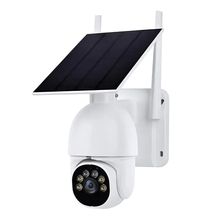 Camara De Seguridad Exterior Con Panel Solar  Wifi Tuya Smart