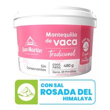 Mantequilla de vaca SAN MARTÍN con sal x480 g