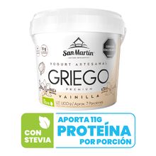 Yogurt griego SAN MARTÍN vainilla x1100 g