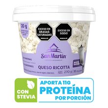 Queso ricotta SAN MARTIN untable x270 g