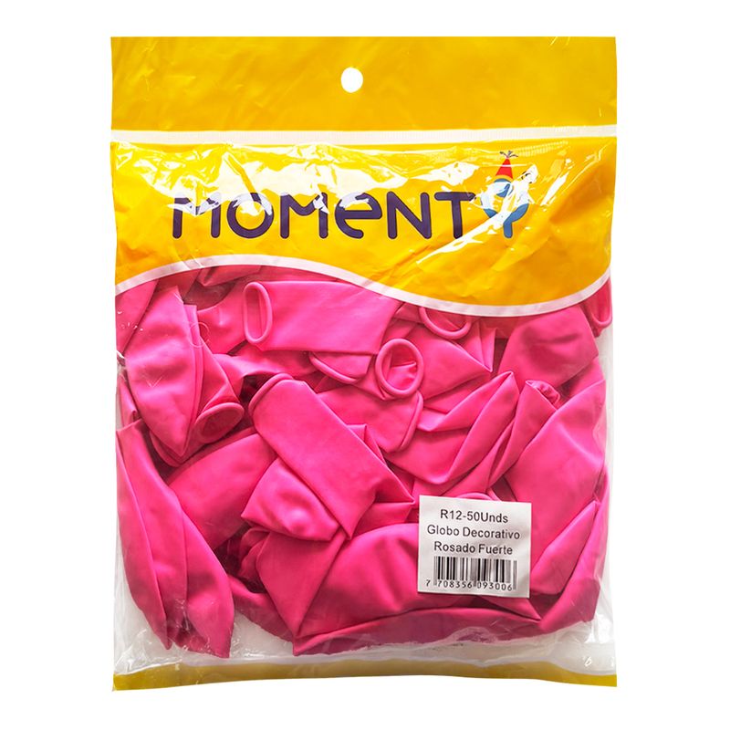 Globos-MOMENTY-R12-rosado-fuerte-x50-unds-22-334_134353