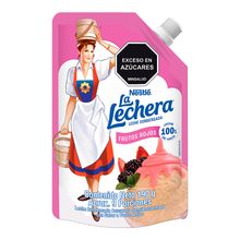 Leche condensada LA LECHERA frutos rojos x190 g