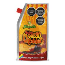Salsa JUANCAMOLE queso cheddar x200 g