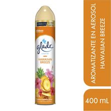 Ambientador GLADE aerosol hawaiian brezze x400 ml