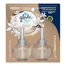 Ambientador GLADE vainilla 2 unds x21 ml c/u