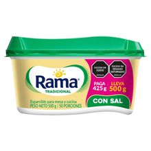 Margarina RAMA con sal pague 425 lleve 500 g