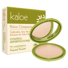 Polvo compacto KALOE control imperfecciones beige x15 g