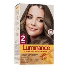Tinte LUMINANCE rubio cenizo profundo 2 tubos N.° 7.1