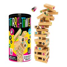 Juego de mesa RONDA torre lata