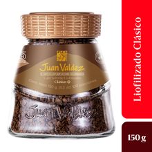 Café JUAN VALDEZ liofilizado clásico x150 g