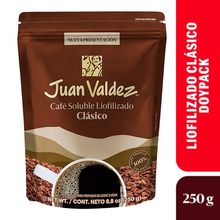 Café JUAN VALDEZ liofilizado clasico x250 g