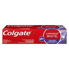 Crema dental COLGATE luminous white color correct x66 ml