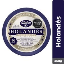 Queso ALPINA holandes navideño x450 g