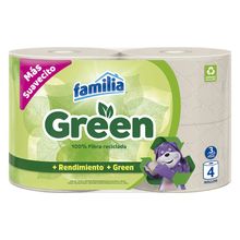 Papel higiénico green 4 rollos x118.4 metros