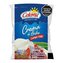 Crema leche CELEMA larga vida x900 ml