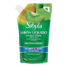 Jabón líquido SIBYLA frutos verdes x1000 ml