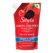 Jabón líquido SIBYLA frutos rojos x1000 ml