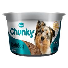 Alimento húmedo para perro CHUNKY delidog pollo x310 g