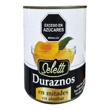 Duraznos SELETTI mitades x480 g