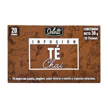 Infusión SELETTI te chai 20 und x30 g