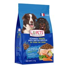 Alimento blando para perro LOPETS pollo x1500 g