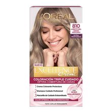 Tinte LOREAL excellence rubio claro cenizo 8.1