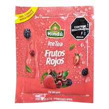 Té ice HINDÚ soluble frutos rojos x22,5 g