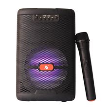 Parlante Bluetooth Con Microfono Y Bateria Recargable