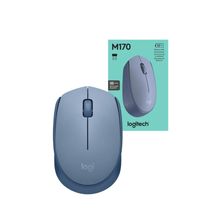 Mouse Logitech M170 Gris/Azul Inalambrico