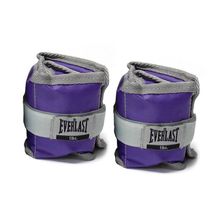Pesa Para Muneca Y Tobillo 2 Lb Everlast Violeta