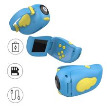 Video Camara Para Niños Recargable Con Pantalla Y Video