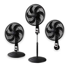 Ventilador 3 en 1 Mertec 18 Pulgadas 3 Velocidades MT-016B Negro